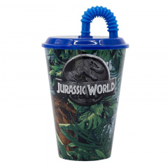 Стакан для детей с трубочкой 430 мл Stor Jurassic World (14630) Михайловка
