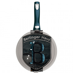 Сковорода з рукояткою 28 см Berlinger Haus Metallic Line Aquamarine Edition (BH-7153) Балаклія