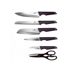 Набор ножей из 7 предметов Berlinger Haus Purple Eclipse Collection (BH-2798) Киев