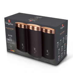 Набір контейнерів Berlinger Haus Black Rose Collection (BH-1734N) Чернівці