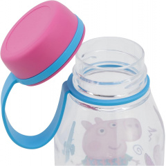 Пляшка для води із силіконовою ручкою 460 мл Stor Peppa Pig (15538) Токмак