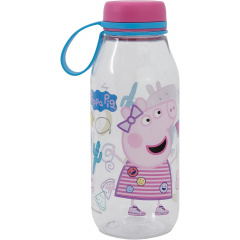 Пляшка для води із силіконовою ручкою 460 мл Stor Peppa Pig (15538) Токмак