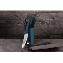 Набор ножей из 7 предметов Berlinger Haus Metallic Line Aquamarine Edition (BH-2791) Хмельницкий