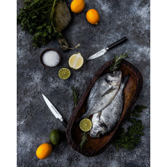 Ніж кухонний універсальний 125 мм Samura Damascus (SD-0021) Миргород