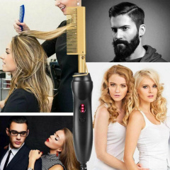 Расческа-выпрямитель для волос MHZ High Heat Brush 7951 черный Коломыя