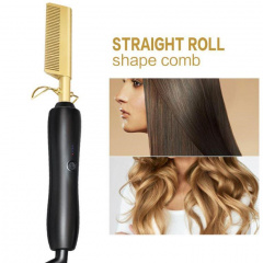 Расческа-выпрямитель для волос MHZ High Heat Brush 7951 черный Коломыя