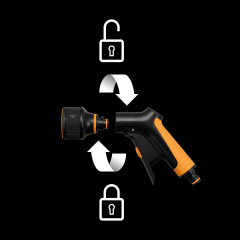 Пістолет-розпилювач регульований з 3-ма функціями Fiskars (1065483) Хмельницький