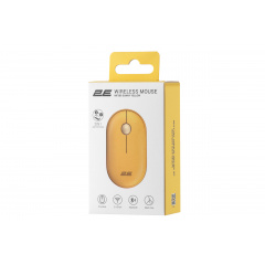 Бездротова мишка для ноутбука 2E MF300 Silent WL/BT жовтий Житомир