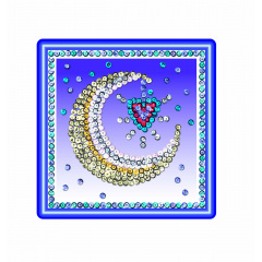 Набір для дитячої творчості Sequin Art SEASONS Космос Сонце Місяць та зірки Київ