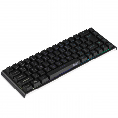 Бездротова клавіатура 2E Gaming KG360 RGB 68key WL Ukr Чорний Київ