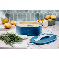 Контейнер для їжі з підігрівом Adler AD 4505 Blue Івано-Франківськ
