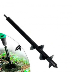 Бур для землі на дриль спіральне свердло 8x45 см AgroDim Херсон