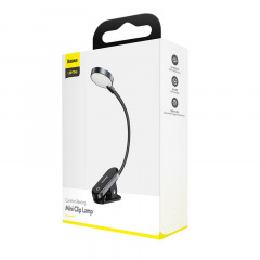 Лампа настільна акумуляторна Baseus Comfort Reading Mini Clip Lamp DGRAD-0G Grey Херсон