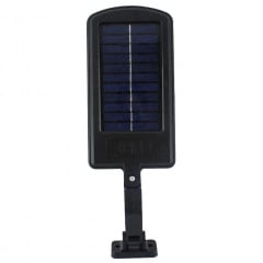 Светильник уличный на столб UKC BK-120-6COB с пультом, на солнечной батарее, черный Киев