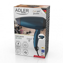 Фен дорожній складаний Adler AD-2263 синій Миколаїв