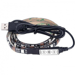 Світлодіодний стрічка з пультом UKC LED RGB 5050 Bluetooth Луцьк