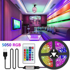 Світлодіодний стрічка з пультом UKC LED RGB 5050 Bluetooth Луцьк