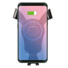 Автотримач із бездротовою зарядкою Holder HZ HWC3 Wireless charger, чорний Київ