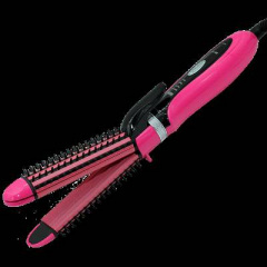 Плойка-утюжок для волос гофре 3 в 1 Gemei GM 2922 Pink (007711) Сумы