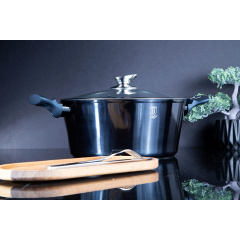Кастрюля с крышкой Berlinger Haus Metallic Line Aquamarine Edition 8 л (BH-7148) Київ