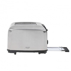 Тостер для хлібу Adler AD 3222 Silver Київ