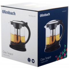 Заварочный чайник со съемным ситечком Tinio 1л DP218685 Ofenbach Николаев