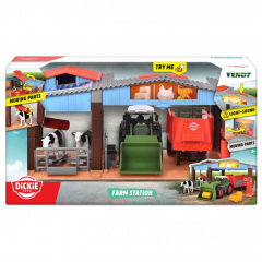 Ферма з трактором зі звуковими та світловими ефектами Dickie Toys Фендт 17 х 30 х 15 см (OL218362) Вінниця