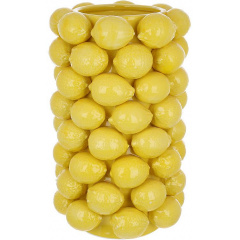Порцелянова ваза BonaDi Лимон Decorative 43х26 см Жовтий DP231165 Запоріжжя