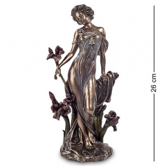 Cтатуэтка коллекционная Дама Alphonse Mucha 13x8,5x26 см Veronese Коричневый AL229039 Житомир