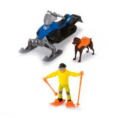 Игрушечный набор Dickie Toys Playlife Снегоход с фигуркой 15 см OL86890 Переяслав-Хмельницький
