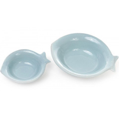 Салатница Bona ceramic Морской Бриз Рыба 21х17х4.3см DP40613 Обухів