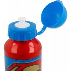 Пляшка алюмінієва дитяча 400 мл Stor Superman (85634) Обухів