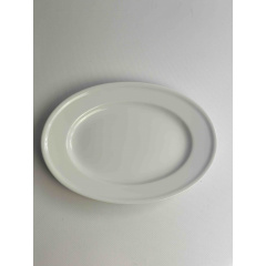 Тарелка овальная фарфоровая Gerlach Tune 240 мм (5901035513181) Цумань