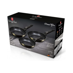 Набір сковорідок із 3 предметів Berlinger Haus Primal Gloss Collection (BH-6072) Бердичів