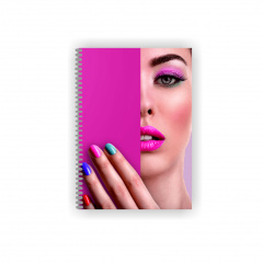 Блокнот Vivay Beauty Special Салон краси А6 Різнокольоровий (hub_hzfmb0) Чернівці