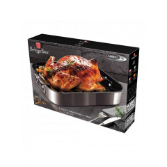 Форма для выпекания глубокая с решеткой Berlinger Haus Metallic Line Carbon Pro Edition (BH-7846) Луцк