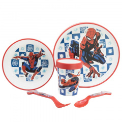 Набор посуды детский 5 предметов Stor Spider-Man (74785) Винница