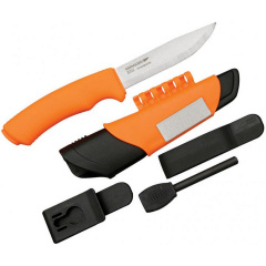 Нож Morakniv BushCraft Survival Orange из нержавеющей стали (12051) Запоріжжя
