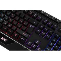 Геймерська клавіатура провідна 2E Gaming KG315 KG315 RGB USB Ukr Чорний Львів