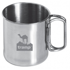 Кружка походная со складными ручками 300 мл Tramp TRC-011 стальная Киев