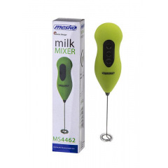 Міксер для молока пінозбивач Mesko MS 4462 Green 21x4.5x4 см Зелений Доманівка