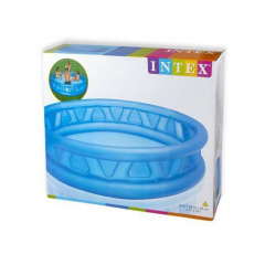 Дитячий надувний басейн Intex 58431 синій конус (001305) Дніпро