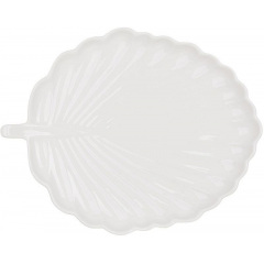 Порцелянові блюда BonaDi White City Leaf набір 26х21 см Білий 4 шт DP231699 Київ