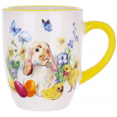 Чашка BonaDi Easter Bunny 340 мл Разноцветный DP231599 Житомир