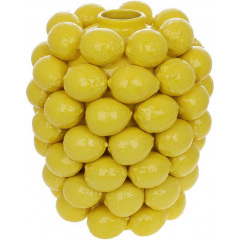 Порцелянова ваза BonaDi Лимон Decorative 40х28 см Жовтий DP231167 Нікополь