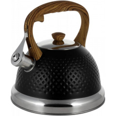 Чайник Fractus Black 2.7л со свистком DP186644 Kamille Черновцы