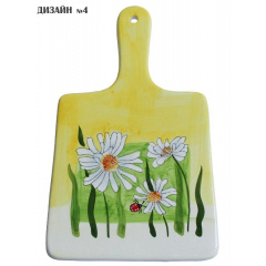 Подставка под горячее Дощечка цветная МИКС 24х15 см ceramic Bona DP41617 Київ