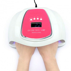 Лампа маникюрная SUN T-OS28892 Plus на 72 Вт для сушки гель-лака и геля Pink Шостка