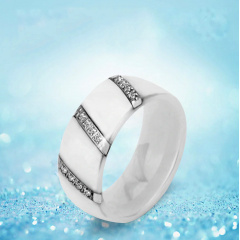 Кольцо керамическое Viorelli White Berkani ТA27873 Кропивницкий
