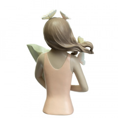 Фігурка Girl in coral 31х21х16 см Lefard AL97901 Білий Сарни